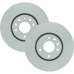 SET-BS45011424-2 Bosch Brake Discs 2-Wheel Set Front for Saab 9-3 9-3X 2010-2011
