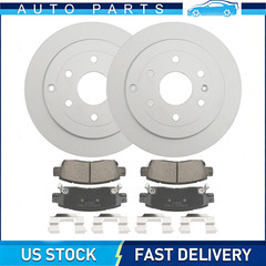 55151 Rear Disc Rotors Brake Pads for Chevy Traverse GMC Acadia Saturn Outlook