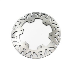 Chrome 220mm Motorcycle Rear brake disc Rotor For SUZUKI DR-Z 400 DRZ400 2000-09