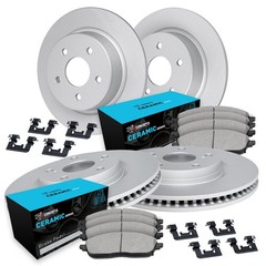 WDWH2-03074 R1 Concepts 4-Wheel Set Brake Disc and Pad Kits Front & Rear