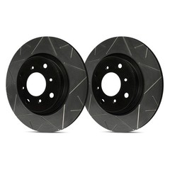 For Ford Explorer 11-19 SP Performance Peak Slotted 1-Piece Front Brake Rotors