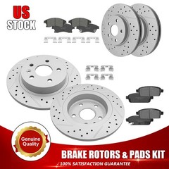 Front & Rear Brake Rotors Pads For 2011-2016 Chevrolet Cruze/Cruze Limited/Sonic