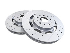 Maserati GranCabrio GranTurismo Front Brake Rotor Pair 257141/2 awitalian