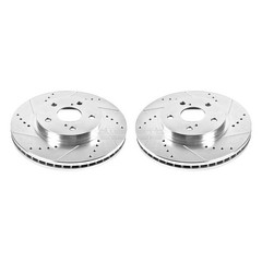 PowerStop JBR972XPR Brake Rotors For Toyota Camry 2002-2006 Front
