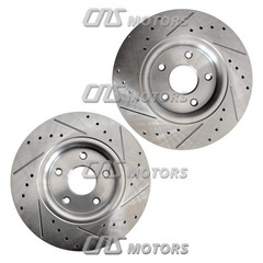 12.91″ Rear Drilled Brake Rotors For Chrysler Town & Country Pacifica Voyager