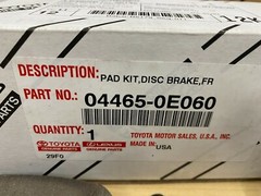 2019-2024 TOYOTA RAV4 GENUINE OEM NEW FRONT & REAR BRAKE KIT ROTORS PADS & SHIMS