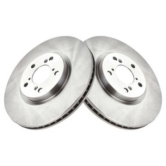 TRQ Front Premium Posi Ceramic Disc Brake Pad & Rotor Kit for Honda Pilot SUV