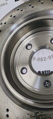 2005-2013 Chevy Corvette NEW Pair Rear Vented 13 inch Rotors BR900972