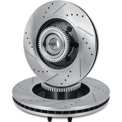 Drill Ventilated Fits Ford Lobo 2004 – 2007 2008 Rwd 6 Lug 2X Brake Rotors Front