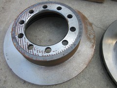 Nos Set Ford F4HZ-1125-A Front Brake Rotors GENUINE USA OEM !!!