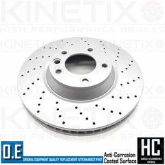 FOR AUDI Q7 VW TOUAREG PORSCHE CAYENNE FRONT REAR DRILLED BRAKE DISCS PADS WIRES
