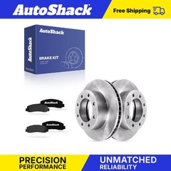 Front Brake Rotors Ceramic Pads for Ford, F-350 Super Duty 2011-2012