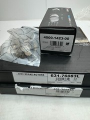 For 2012-2023 Toyota Prius -Rear-Drilled and Slotted Silver Zinc Brake Set