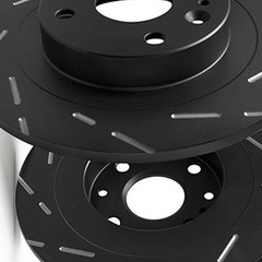 Sport brake disc EBC Black Dash Disc EBC106707 for VW Golf 3 Passat 3 Vento