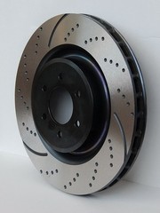 EBC GD1590 Sport Slotted Rear Rotor Set for Volvo S60 & S80 302mm Diameter