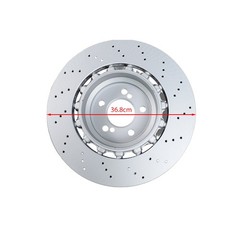 FOR 15-20 BMW F87 F80 F82 M3 M4 rear front left and right brake disc rotor set-