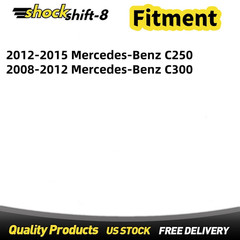 2PCS Front Brake Rotors For 2008-2012 Mercedes-Benz C300