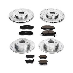 Power Stop for 04-08 Acura TL Front & Rear Z23 Evolution Sport Brake Kit