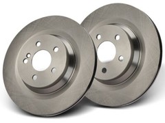 32JQ92G Rear Brake Rotor Set Fits 2012-2018 Mercedes CLS550 4.7L V8