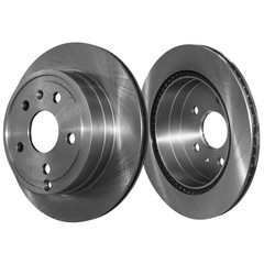 Rear Brake Rotors Set For Chevrolet Equinox GMC Terrain 2010-2017