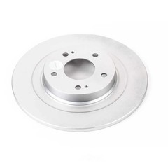 Rear Geomet Coated Disc Brake Rotor PowerStop JBR1700EVC for Mitsubishi