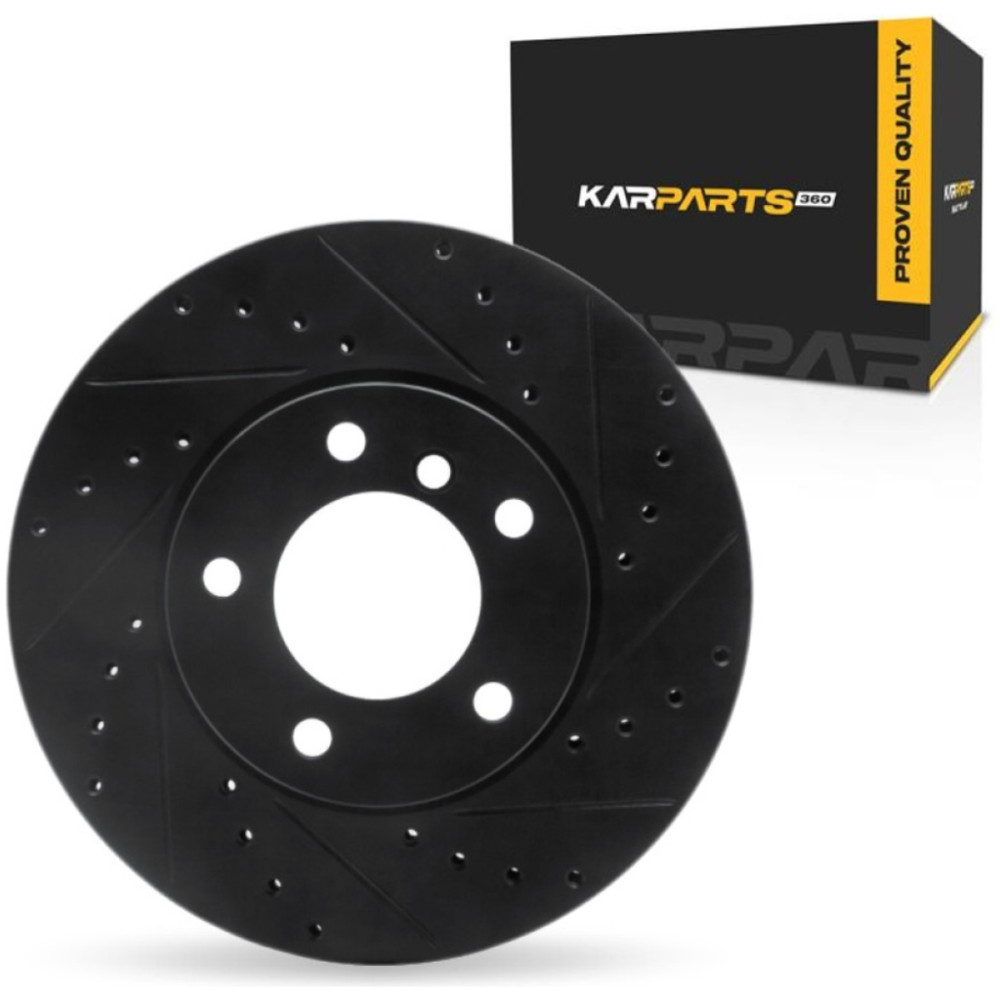 For BMW 125i/128i 2008-2013 Brake Rotor | 24 mm. / 0.94 inch Nominal Thickness