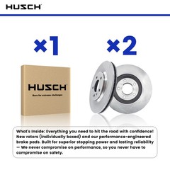 12.6” FRONT Brake Rotors for Nissan Altima Maxima Murano FX35 M35 M37 M45 350Z