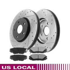 For CHEVROLET EQUINOX Rear Brake Disc Rotors 2010 2011 2012 2013 2014 2015-2017