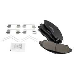 TRQ Front Posi Ceramic Disc Brake Pads & Rotors Kit for Enclave Blazer Acadia