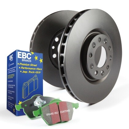 EBC Greenstuff Brake Pads & RK Rotors for 00-02 Tundra – S13WE [Front]
