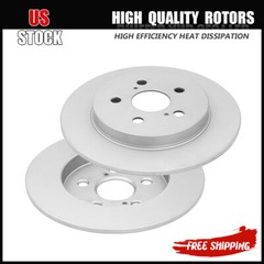 259mm Rear Disc Brake Rotors for 2009 2010 2011 2012-2018 Toyota Corolla Prius