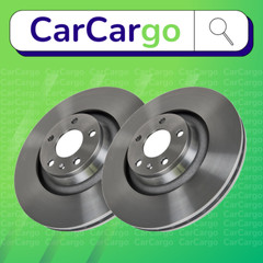 Vented Front Brake Discs Audi A6 Allroad 2.7 TDI quattro 2006-2011 347 mm
