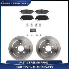 Rear Disc Brake Rotors Brake Pads Kit fits 2007 2008 2009 2010 2011 Dodge Nitro