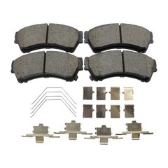 DuraGo Front Rear Disc Brake Rotors TRW Ceramic Pads Kit for Mazda 6 i S 06-07