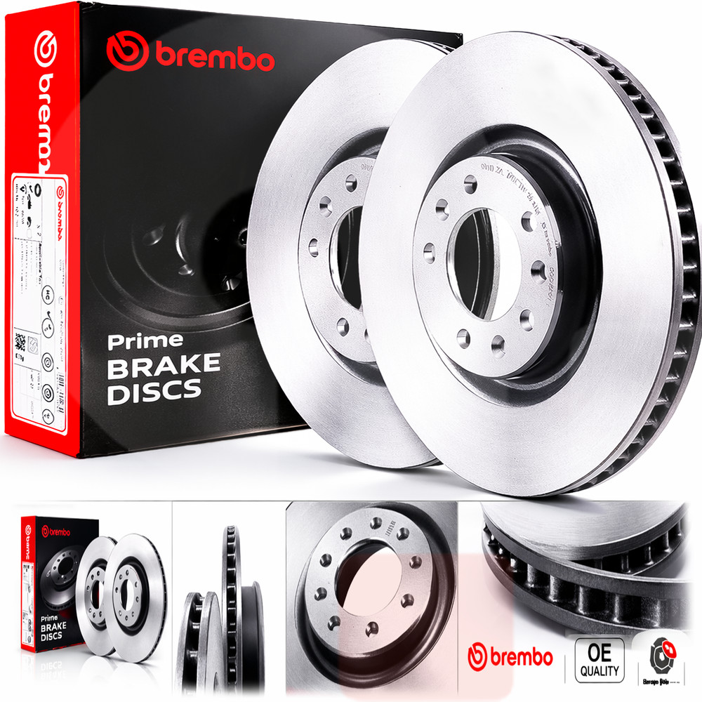 Brembo Front Brake Disc Rotor Ventilated 305mm 28mm for Alfa Romeo Tonale