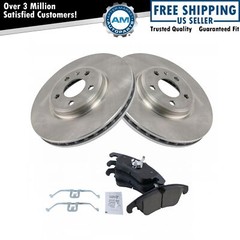 Front Premium Posi Ceramic Brake Pads & Rotor Kit for Audi A4 A5 A6 S4 S5
