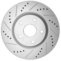 Front Drilled Brake Rotors Ceramic Brake Pads Kit for 2007 – 2013 Altima Nissan