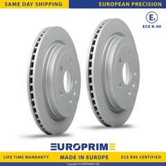 12.4 inch Rear Brake Rotors Set for 08-19 Cadillac CTS 10-15 Chevrolet Camaro
