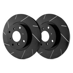 For Chevy Cruze Limited 16 SP Performance Slotted 1-Piece Rear Brake Rotors
