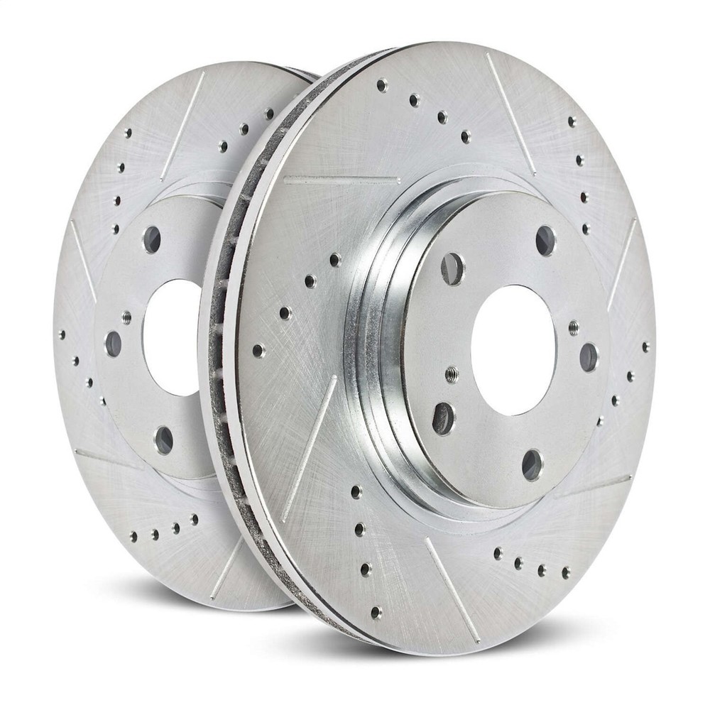 AR83075XPR Powerstop 2-Wheel Set Brake Discs Rear for Jeep Grand Cherokee Dodge
