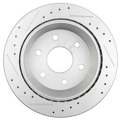 Front Rear Brake Rotors Ceramic Pads 6 Lug For Yukon Denali Sierra 1500 4WD 4X4