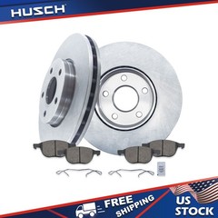 10.94” 278mm Front Disc Rotors Ceramic Brake Pads for Ford Focus Volvo C30 S40