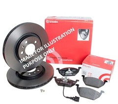 FOR FIAT Ducato 2.3 110 Multijet 250 BREMBO FRONT BRAKE DISC 302MM&BRAKE PAD SET