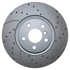 Bison Performance Front Drilled Coated 300mm Brake Disc for BMW F39 F48 Mini F60