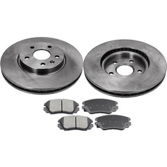 Front Rotors Brake Pads for Chevrolet Equinox Impala 2010-2010 Buick Allure