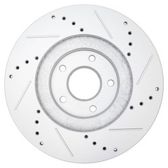 TRQ Performance Rotor & Metallic Brake Pad Front Kit w/Chemicals