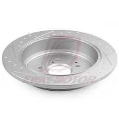 For 2001-2006 Acura MDX 2003-2008 Honda Pilot Rear Ceramic Brake Rotors And Pads