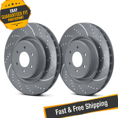 EBC 3GD Series Sport Dimpled Brake Rotors for 06-09 Land Rover Range Rover Sport