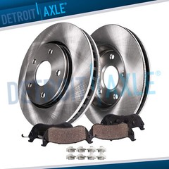 11.65″ 296mm Front Disc Rotors + Brake Pads for Chevy Cobalt Malibu Pontiac G6