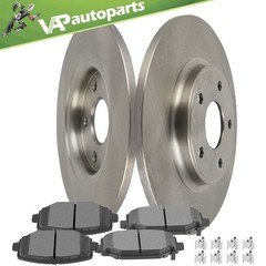 Rear Brake Rotors & Pads for Dodge Grand Caravan Journey Chrysler Town & Country